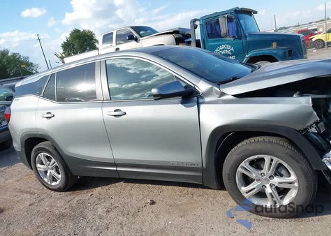 2024 GMC Terrain Fwd Sle from USA, damaged, VIN 3GKALMEG8RL306019